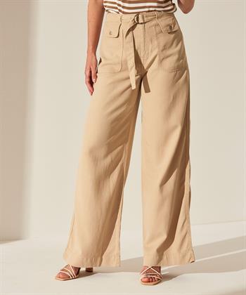 Summum wide leg cargobroek ceintuur
