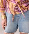 Summum wikkel blouse strepen