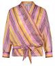 Summum wikkel blouse strepen