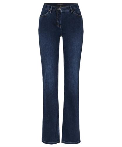 TONI bootcut jeans met sierbitjes perfect shape