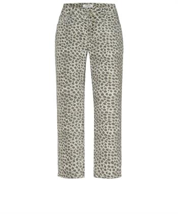 TONI cropped broek panterprint Ella
