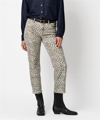 TONI cropped broek panterprint Ella