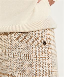 TONI geruite cropped wide leg broek Sue