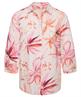 TONI linnenmix blouse bloemen Clay