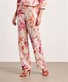 TONI linnenmix broek bloemen Pia Wide