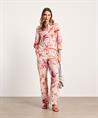 TONI linnenmix broek bloemen Pia Wide