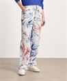 TONI linnenmix broek bloemen Pia Wide