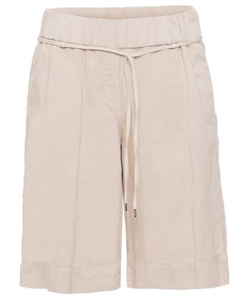 TONI linnenmix korte broek ceintuur Pia