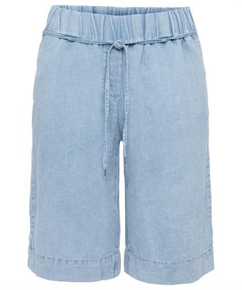 TONI linnenmix korte broek ceintuur Pia