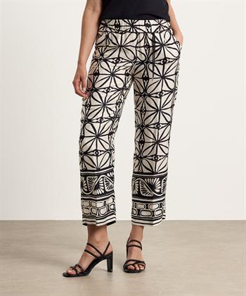 TONI silky broek Pia Wide Chic 7/8
