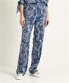 TONI wide leg broek bladprint Luisa Beauty