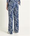 TONI wide leg broek bladprint Luisa Beauty