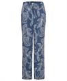 TONI wide leg broek bladprint Luisa Beauty