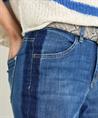 TONI wide leg jeans met zijbies Liv