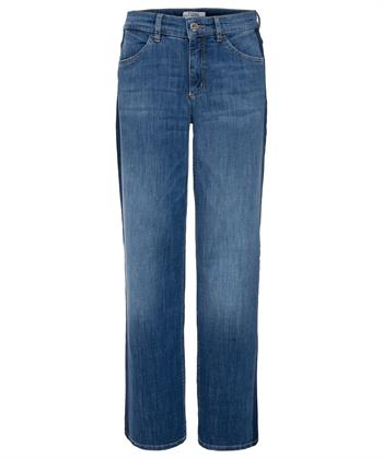 TONI wide leg jeans met zijbies Liv