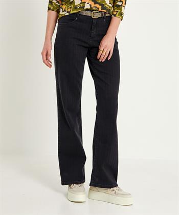 TONI wide leg jeans streep Liv