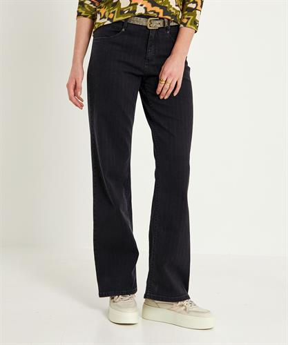 Toni wide leg jeans streep Liv