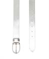 Vanzetti leren riem metallic