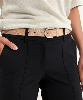 Vanzetti leren riem reliëf