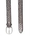 Vanzetti metallic panterprint riem
