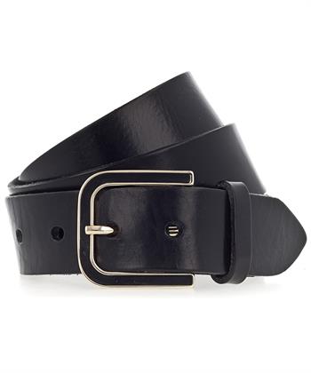 Vanzetti riem met leerdetail op gesp