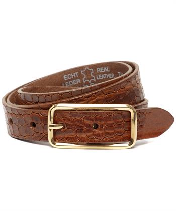 Vanzetti riem slangenprint