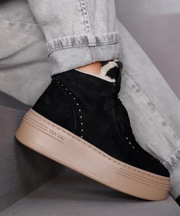 VIA VAI hoge sneaker fun fur Isa Callum