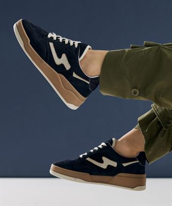 VIA VAI lage suède sneaker Levi