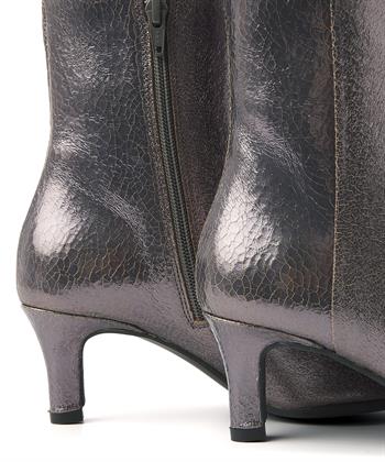 VIA VAI metallic enkellaars leer Noah Lou